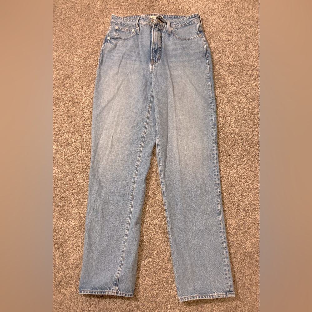 Women’s Madewell Curvy Perfect Vintage Straight jeans size 28 long/tall
